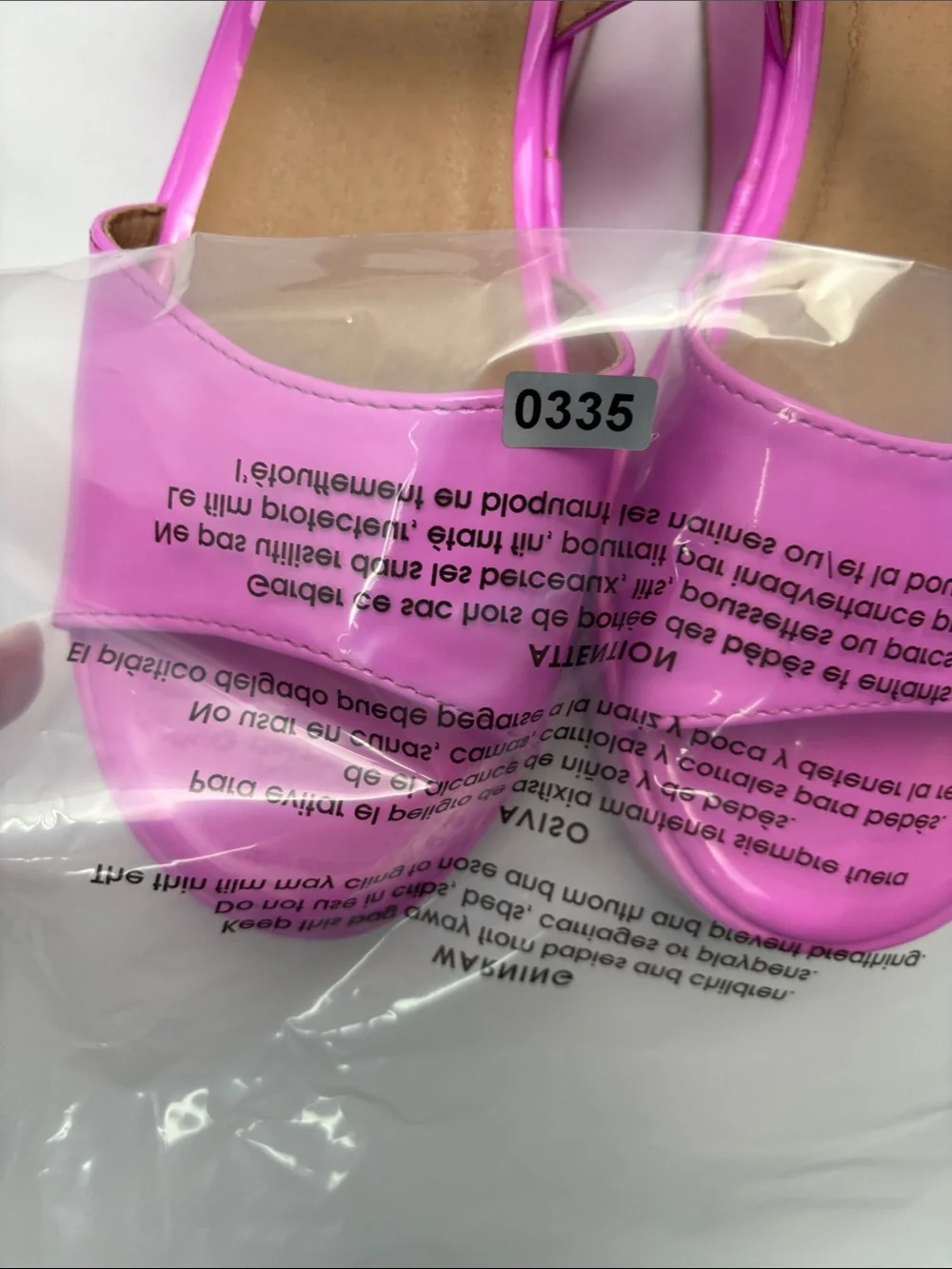 Dirty Laundry Women’s 7.5 Pink Patent Platform Sandals